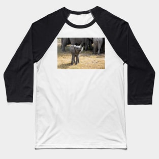 Baby Elephant Says Hello - Tanzania Baseball T-Shirt